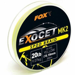 FOX EXOCET SPOD BRAID 20LB 300MT